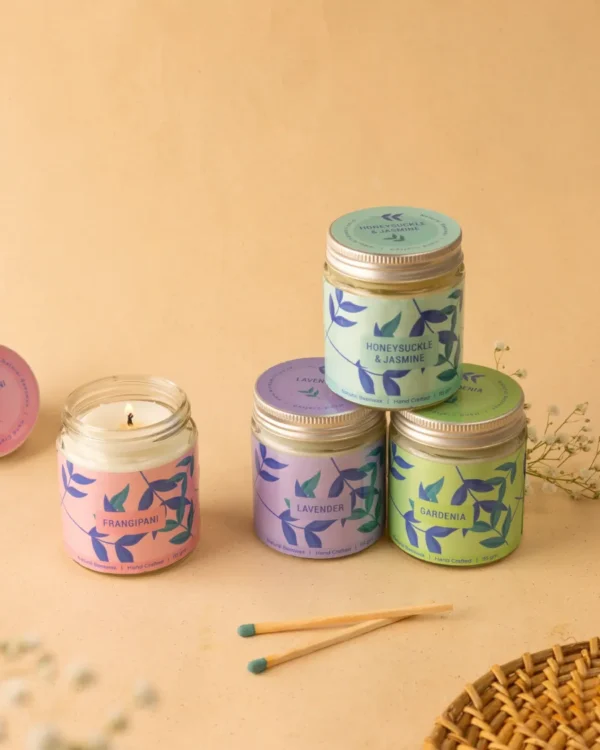 Floral Candle