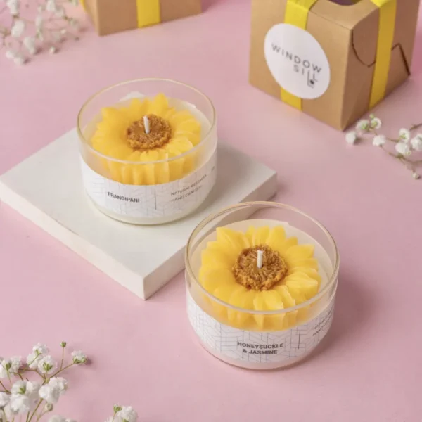 Sunflower Candle - Image 2